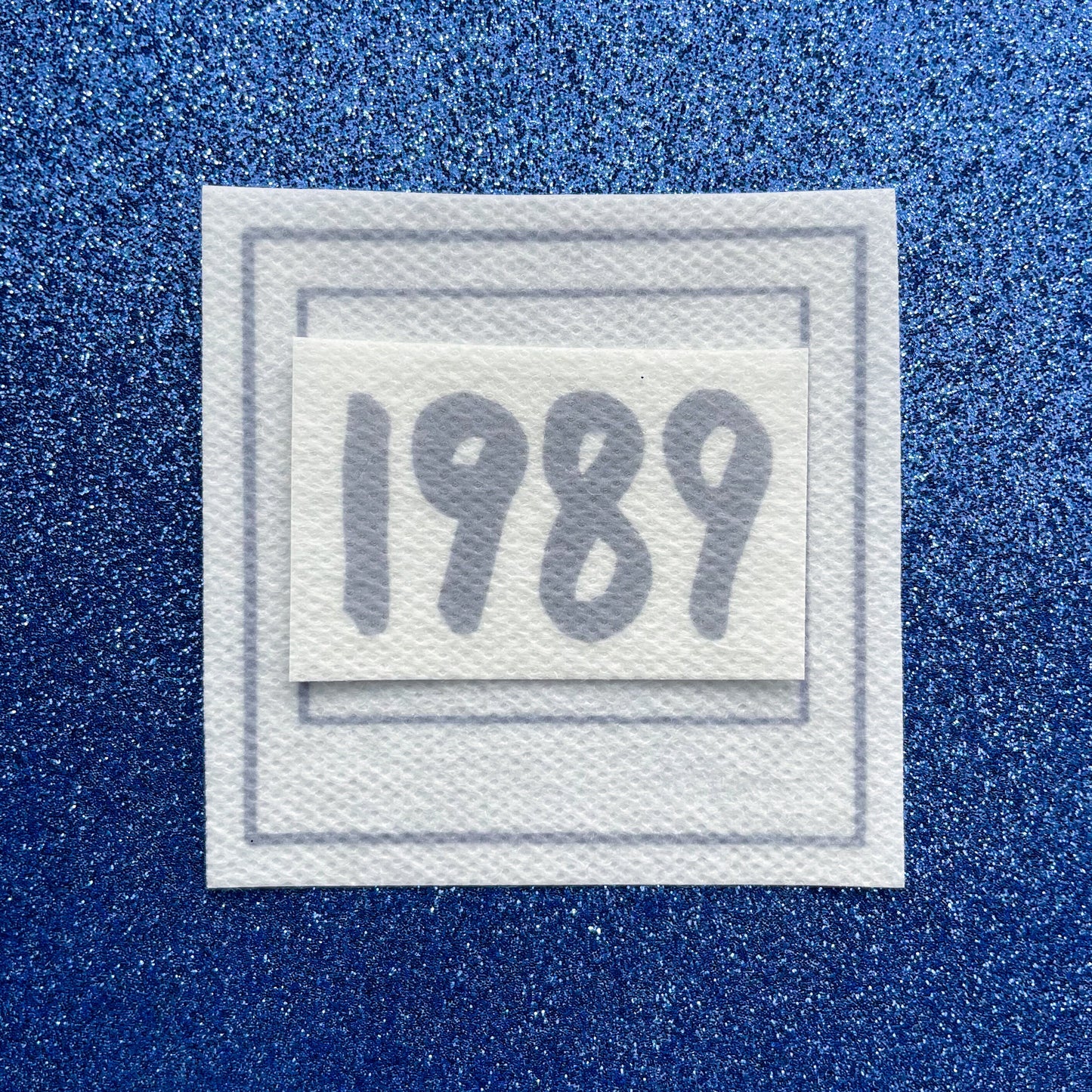 1989 TV Inspired Embroidery Stick and Stitch Stickers