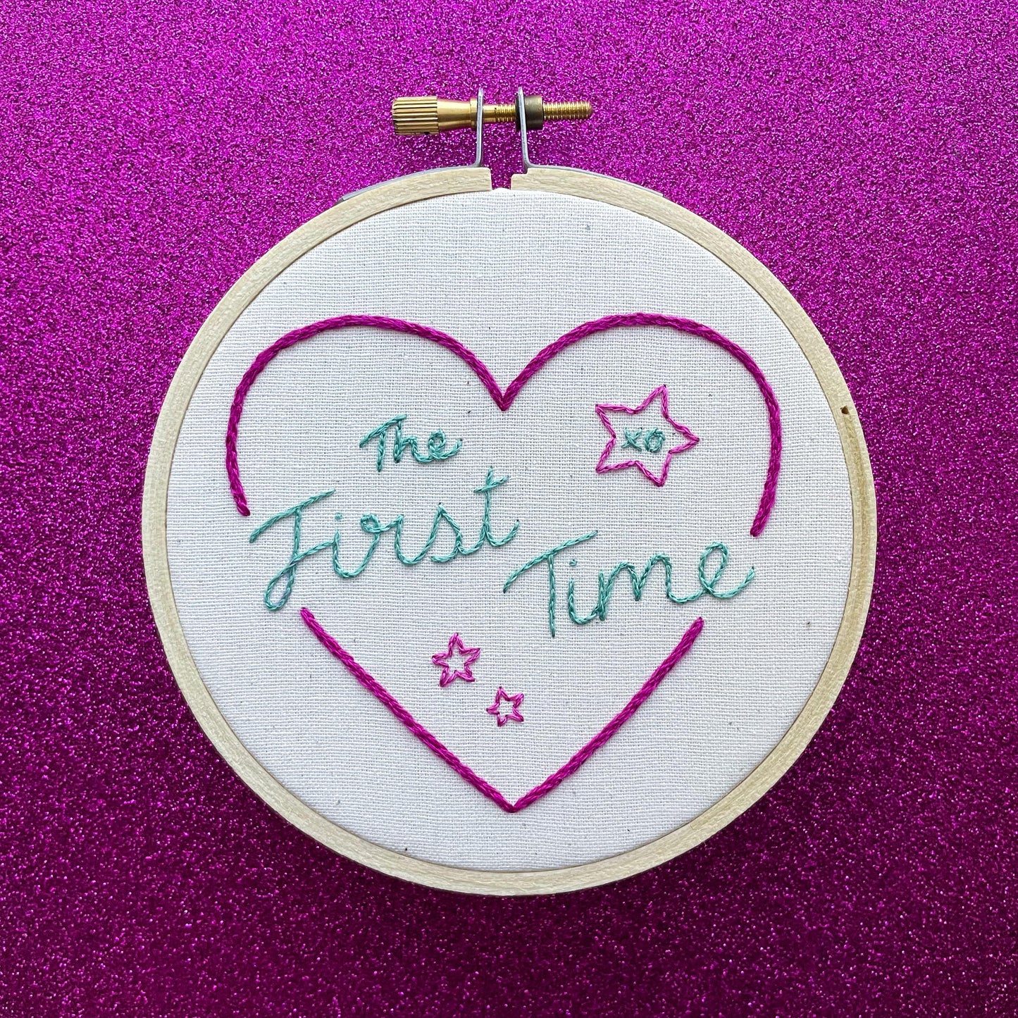 Kelsea Ballerini The First Time Inspired 4 Inch Embroidery Hoop