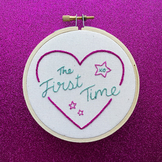Kelsea Ballerini The First Time Inspired 4 Inch Embroidery Hoop